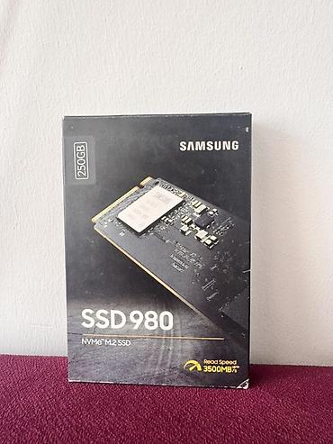 256 gb ssd: Samsung SSD 980 – NVMe M.2 SSD - Tutum: 250 GB - Form-faktor: M.2 — 1