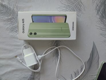ucuz telefon samsung: Samsung Galaxy A05, 128 GB, rəng - Yaşıl, İki sim kartlı