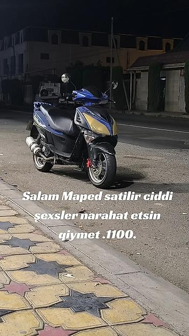 eylec bendi: Skuter – mavi/qara rəng kombinasiya, “Sport” seriyası. Texniki — 2