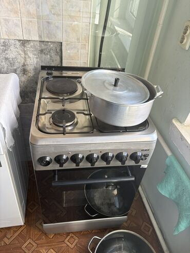 плита для кухня: Klass, Комбинированная, Механическое, Напольная