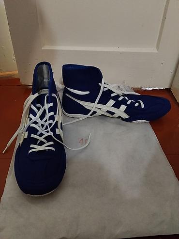 ролер: Борцовки для борьбы ASICS/Тайгер Телеграмм: a1bukkkkkr - Цвет: синий — 4
