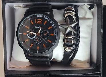 Ručni satovi: Muski setovi odličnog kvaliteta. Dolaze u kutiji i idealni su za — 3