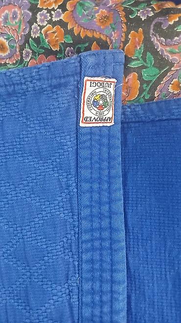 кимано дзюдо: Синий дзюдоги adidas CHAMPION II, рост 160. Комплектация: - куртка из — 7