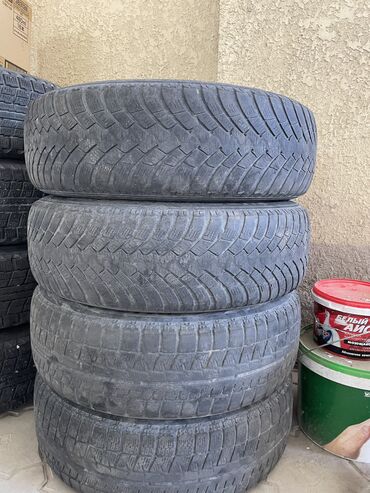 Дөңгөлөктөр монтажда: Дөңгөлөктөр монтажда 185 / 65 / R 15, All-season, Колдонулган, Комплект, Жеңил унаалар, Темир, тешиктери - 4