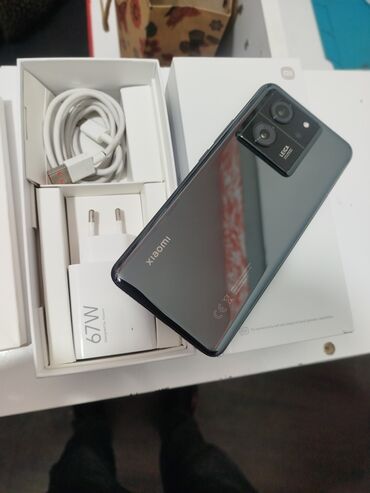 Xiaomi: Xiaomi 13T, 256 GB, rəng - Qara, 
 Düyməli, Barmaq izi, İki sim kartlı