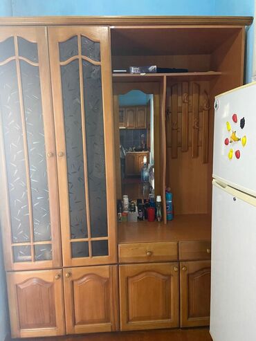 mebel original: İşlənmiş, Açılan, 4 qapılı Düz dolab, Qarderob, paltar dolabı, Azərbaycan