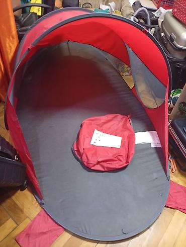 Oprema za kampovanje: Pop-up šator/tenda za jednu osobu OKO 2 sa 1 mi ima klinove - — 5