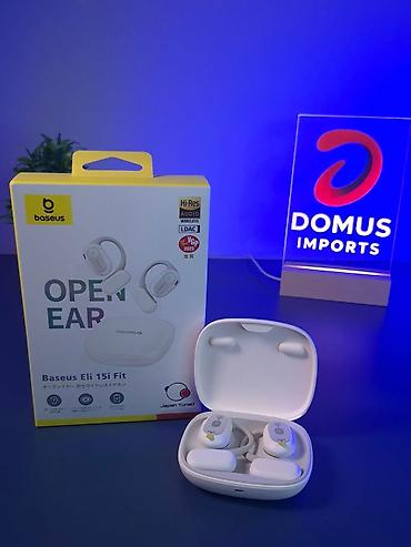 səs gücləndirən: Yeni Simsiz (Bluetooth) Qulaqcıqlar, Baseus, rəng - Ağ — 2