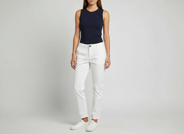 Women's Pants: H&M, Spodnie materiałowe damskie, rozmiar M