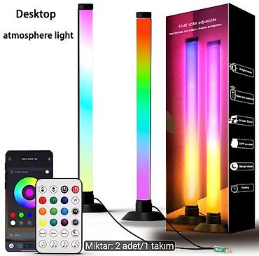 hədiyyəlik qutu: RGB Masa Atmosfer İşığı – 2 ədəd/1 dəst Xüsusiyyətlər: - Çoxrəngli — 1