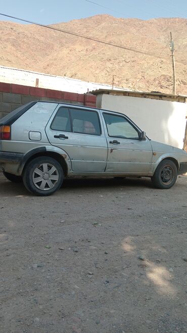 или меняю на дом: Хэтчбек Volkswagen Golf (примерно Mk2), 5 дверей, серебристый цвет