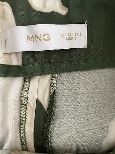asbaz geyimi: Şalvar, Mango, XS, rəng - Yaşıl — 9