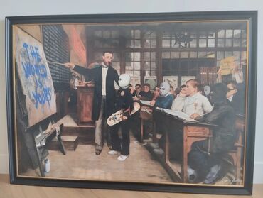 оборудование для салона красоты недорого: Постер в раме: современная интерпретация классической школьной сцены с