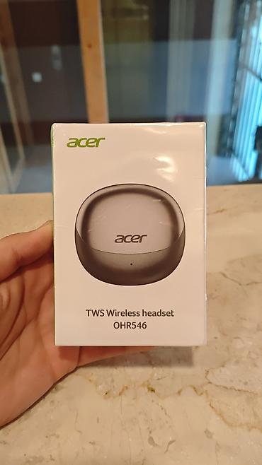 Acer TWS Wireless Headset OHR546 - Model: OHR546 - Bağlantı: Tam lalafo.az -da Acer TWS Wireless Headset OHR546 - Model: OHR546 - Bağlantı: Tam