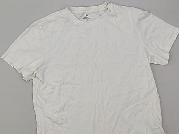 basic koszulka biala: H&M, Koszulka dla mężczyzn, rozmiar M — 1