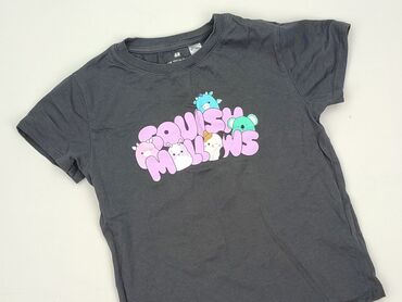 kozuszek kamizelka: T-shirt, H&M, 10 years, 134-140 cm, condition - Perfect