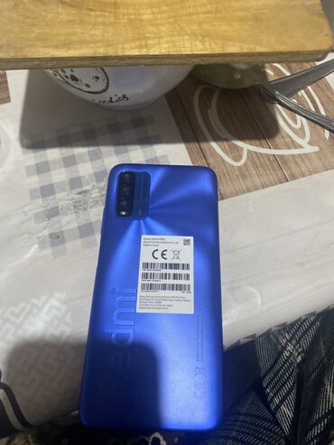 redmi mi 9t: Redmi, Redmi 9T, Б/у, 128 ГБ, цвет - Синий, 2 SIM