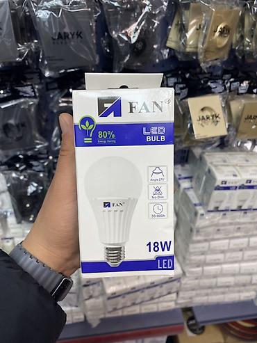 диод: LED-лампа FAN 18W, цоколь E27 Основные характеристики: - Мощность: 18 — 1