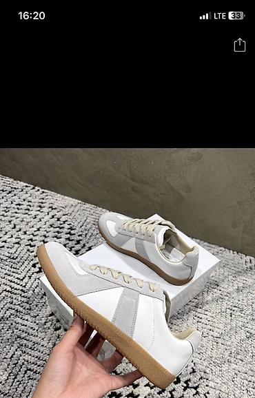 maison: Мужские кроссовки, 41, Maison Martin Margiela, Новый, цвет - Белый, Самовывоз — 1