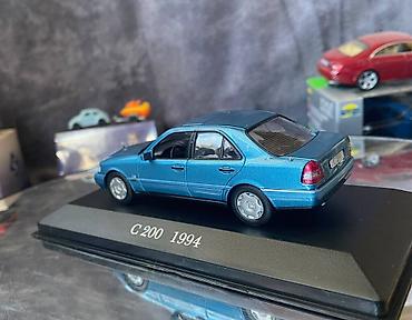 Avtomobil modelləri: Коллекционная модель Mercedes-Benz C200 W202 blue 1994 Altaya Scale — 14