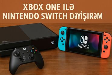 Xbox One: Xbox One ilə Nintendo Switch dəyişdirilir. - Xbox One konsolu -