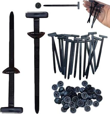 Другие аксессуары для салона: Универсальные самоблокирующиеся стяжки, предназначенные для замены 10 — 10