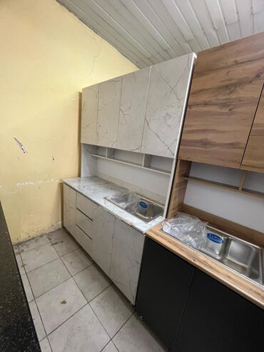 Кухонные гарнитуры: Кухонный гарнитур, Новый, цвет - Черный, ДСП, Бесплатная доставка at lalafo.kg — 7 Кухонные гарнитуры: Кухонный гарнитур, Новый, цвет - Черный, ДСП, Бесплатная доставка — 7