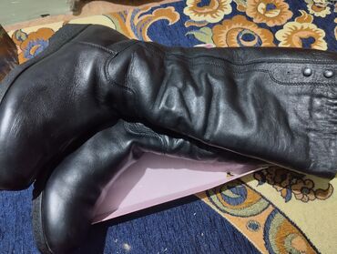 зимние сапоги аляска: Өтүктөр, 40, Francesco Donni, Колдонулган, түсү - Кара, Өзү алып кетүү