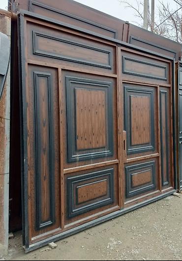 darvaza qapıları: Metal darvaza və giriş qapıları – fərqli dizaynlar - Material: qalın — 5