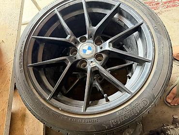 245 35 19 шина: Диск BMW E 60 с шиной Continental - Оригинальный легкосплавный диск — 1