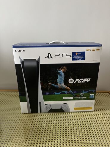 PS5 (Sony PlayStation 5): Продаю абсолютно новый PS5 fat 3-ревизии (Европа) CFI-1216a Самая