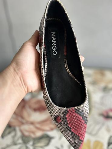 leopard 5: Туфли, 36.5, 37, Mango, Б/у, цвет - Синий, Самовывоз, Платная доставка — 10