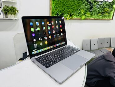 ноутбук fujitsu: Ультрабук, Apple, 16 ГБ ОЗУ, Apple M1, 13.3 ", Б/у, Для несложных задач, память SSD