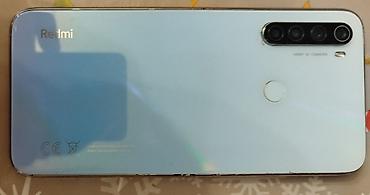 ağ qulaq: Redmi Note 8, 64 GB, rəng - Ağ, Barmaq izi — 2