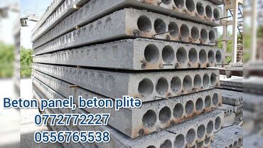 beton plitə: Beton | Beton paneli | Zəmanət