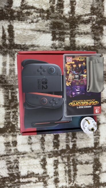 сколько стоит nintendo switch: Nintendo Switch 2 (neon qırmızı/neon mavi Joy‑Con) oyun konsolu seti