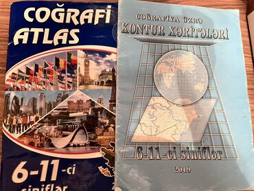 İnformatika: Bu dəstdə 6-11-ci sinif şagirdləri üçün nəzərdə tutulmuş Coğrafi Atlas