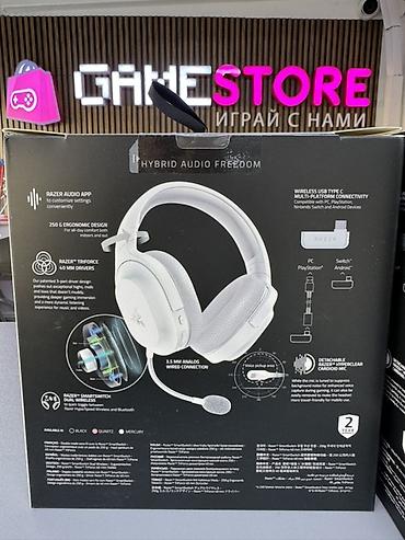 Кулакчындар: Razer Barracuda X — беспроводная мультиплатформенная игровая гарнитура — 4