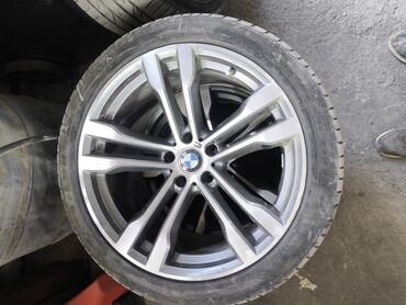 кованные диски: Диски R 20 BMW, отверстий - 5, Б/у