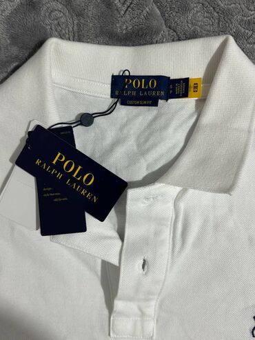 этно рубашка: Мужская рубашка, S (EU 36), Polo Ralph Lauren, Новый, цвет - Белый, Самовывоз, Платная доставка