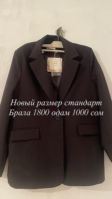 Айымдардын кийими: Женский классический пиджак ELU, черный. - Посадка: стандарт. - — 1