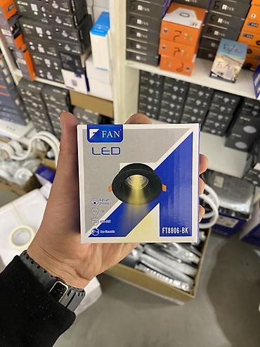Внутренняя отделка: Встраиваемый светильник FAN LED FT8806-BK - Тип: точечный — 1