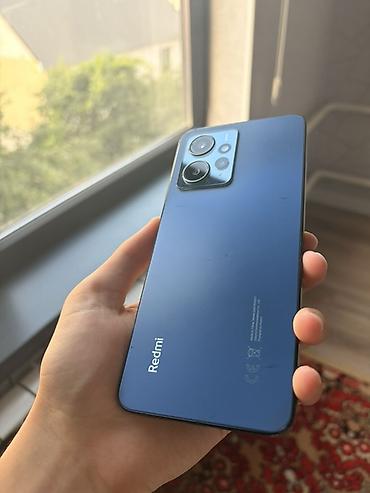 poco s5: Redmi, Redmi Note 12, Б/у, 128 ГБ, цвет - Синий, 2 SIM — 1