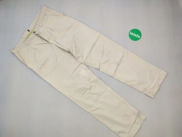Rzeczy osobiste: Spodnie, L (EU 40), wzór - Jednolity kolor, kolor - Beżowy