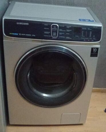 maşın üçün ustellər: Samsung paltaryuyan cox yaxwi veziyyetde hec bir prablemi yoxdur