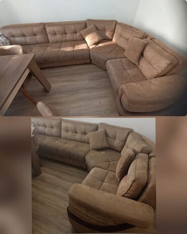 Dolablar: Künc divan, İşlənmiş, Açılan, Bazalı, Parça, Çatdırılma yoxdur