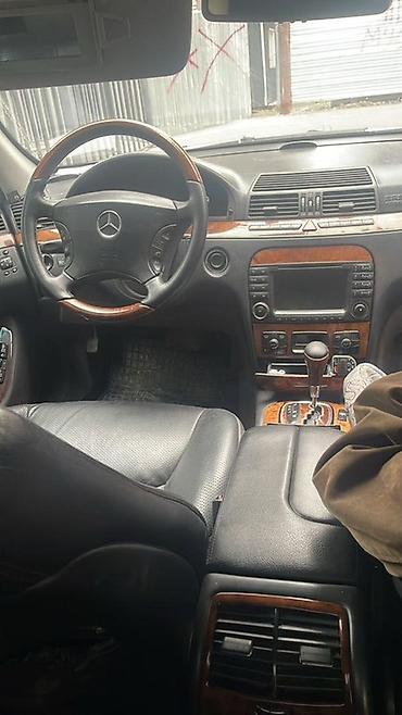w220 мерс 5 5: Mercedes-Benz S-Class: 2002 г., 5 л, Автомат, Бензин, Седан — 4
