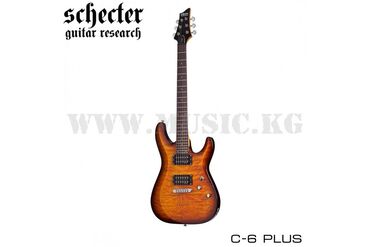 Усилители и приемники: Электрогитара Schecter C-6 Plus Vintage Sunburst C-6 Plus – это