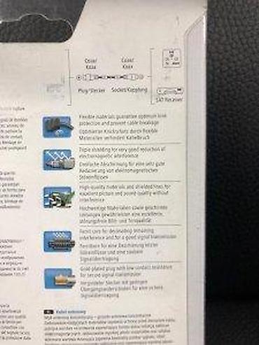 Aksesoari za TV i video: Hama koaksijalni antena kabl – 3 m, 100 dB - Konektori: koaksijalni — 2