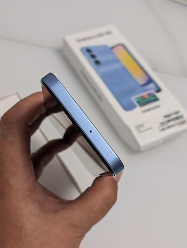 note 2: Samsung Galaxy A25, Б/у, 256 ГБ, цвет - Голубой, 2 SIM — 3